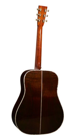 Back of Martin D-45S 1936 Project 91-3 Guitar
